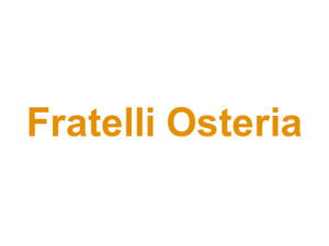 Fratelli Osteria Logo
