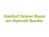 Gasthof Grüner Baum am Alphotel Bauder Logo