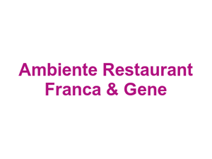 Ambiente Restaurant Franca & Gene Logo