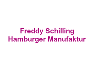Freddy Schilling Hamburger Manufaktur Logo