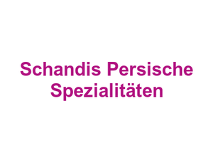 Schandis Persische Spezialitäten Logo