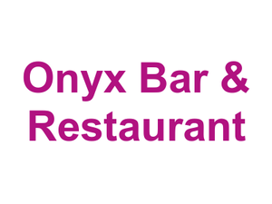 Onyx Bar & Restaurant Logo