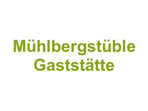 Mühlbergstüble Gaststätte Logo