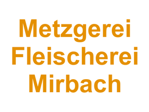 Metzgerei Fleischerei Mirbach Logo