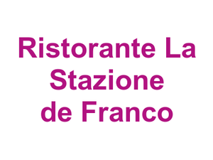 Ristorante La Stazione de Franco Logo