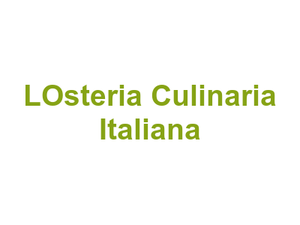 L'Osteria Culinaria Italiana Logo