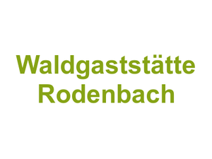 Waldgaststätte Rodenbach Logo