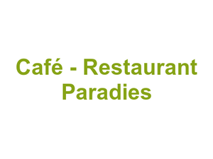Café - Restaurant Paradies Logo