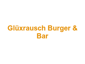 Glüxrausch Burger & Bar Logo