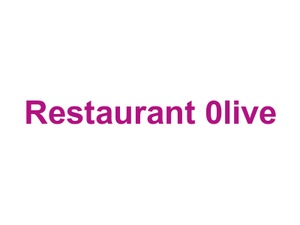 Restaurant 0live Logo