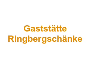 Gaststätte Ringbergschänke Logo
