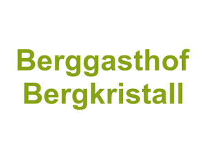 Berggasthof Bergkristall Logo