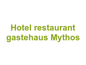 Hotel restaurant gastehaus Mythos Logo
