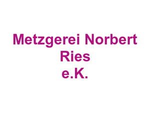Metzgerei Norbert Ries e.K. Logo