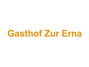 Gasthof ''Zur Erna'' Logo