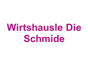 Wirtshausle Die Schmide Logo