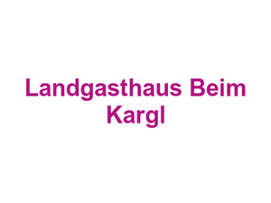 Landgasthaus Beim Kargl Logo