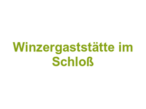 Winzergaststätte im Schloß Logo