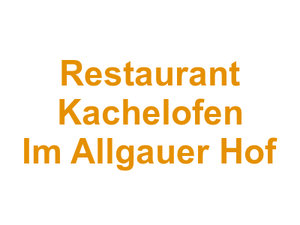 Restaurant Kachelofen Im Allgauer Hof Logo