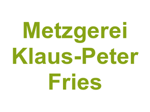 Metzgerei Klaus-Peter Fries Logo
