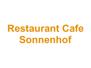 Restaurant Cafe Sonnenhof Logo