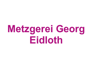 Metzgerei Georg Eidloth Logo