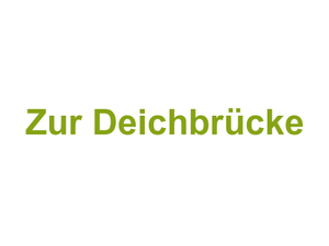 Zur Deichbrücke Logo