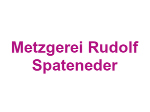 Metzgerei Rudolf Spateneder Logo