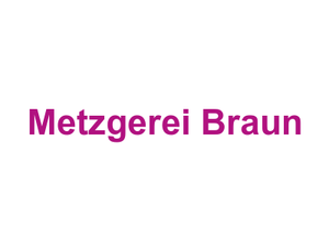 Metzgerei Braun Logo