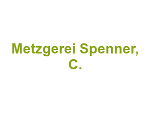 Metzgerei Spenner, C. Logo