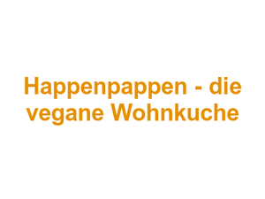 Happenpappen - die vegane Wohnkuche Logo