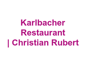 Karlbacher Restaurant | Christian Rubert Logo