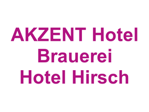 AKZENT Hotel Brauerei Hotel Hirsch Logo
