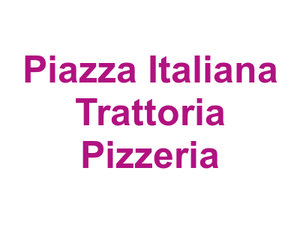 Piazza Italiana Trattoria Pizzeria Logo