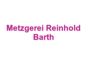 Metzgerei Reinhold Barth Logo