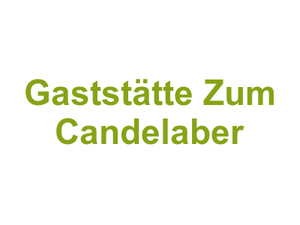 Gaststätte Zum Candelaber Logo