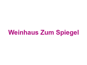 Weinhaus Zum Spiegel Logo