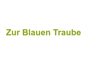 Zur Blauen Traube Logo