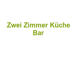 Zwei Zimmer Küche Bar Logo
