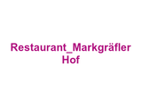 Restaurant_Markgräfler Hof Logo