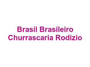 Brasil Brasileiro Churrascaria Rodizio Logo