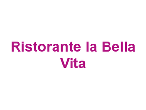 Ristorante la Bella Vita Logo