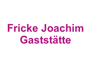 Fricke Joachim Gaststätte Logo