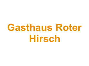 Gasthaus Roter Hirsch Logo