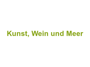 Kunst, Wein und Meer Logo