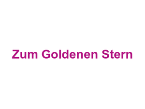 Zum Goldenen Stern Logo