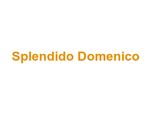Splendido Domenico Logo