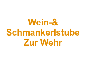 Wein-& Schmankerlstube Zur Wehr Logo