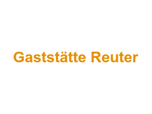 Gaststätte Reuter Logo
