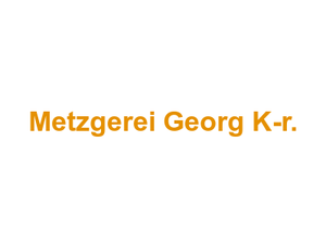 Metzgerei Georg K-r. Logo